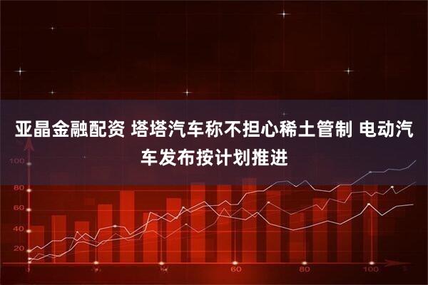 亚晶金融配资 塔塔汽车称不担心稀土管制 电动汽车发布按计划推进