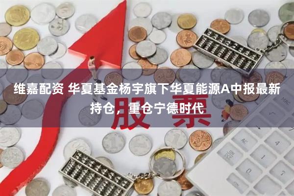 维嘉配资 华夏基金杨宇旗下华夏能源A中报最新持仓，重仓宁德时代