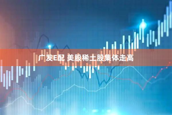 广发E配 美股稀土股集体走高